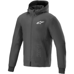 Bunda RADIUM TECH HOODIE, ALPINESTARS (černá/bílá) 2025
