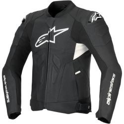 Bunda DUSK AIRFLOW, ALPINESTARS (černá/bílá) 2025