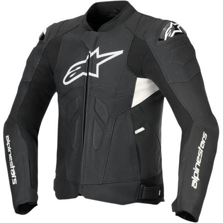 Bunda DUSK AIRFLOW, ALPINESTARS (černá/bílá) 2025