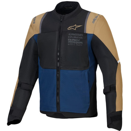 Bunda ST-2 AIR, ALPINESTARS (tmavě modrá/tmavá khaki/černá) 2025