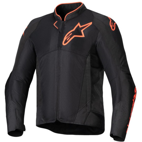 Bunda VIPER AIR V4, ALPINESTARS (černá/červená fluo) 2025