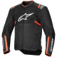 Bunda T-SPS AIR V2, ALPINESTARS (černá/červená fluo) 2025