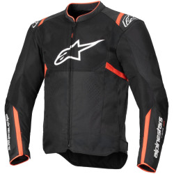 Bunda T-SPS AIR V2, ALPINESTARS (černá/červená fluo) 2026