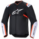 Bunda T-SPS AIR V2, ALPINESTARS (černá/bílá/červená fluo) 2025