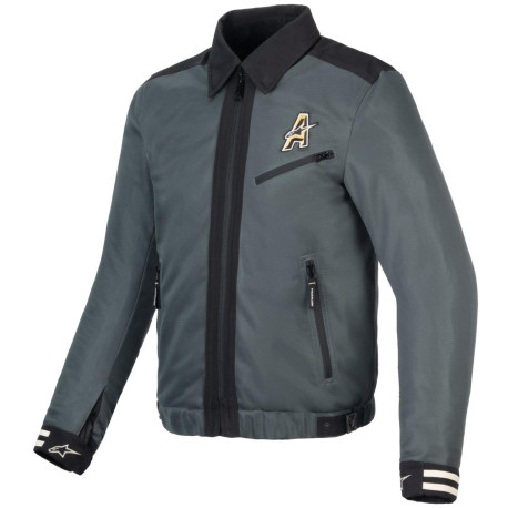 Bunda IGNITE AIR, ALPINESTARS (šedá/modrá/černá) 2025