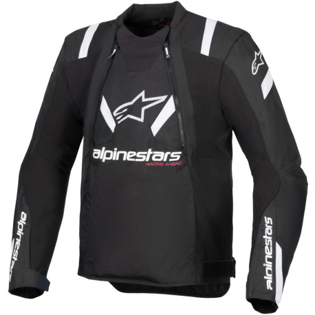Bunda T-STUNT AIR, ALPINESTARS (černá/bílá) 2025