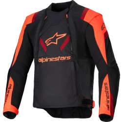 Bunda T-STUNT AIR, ALPINESTARS (černá/červená fluo/červená) 2025