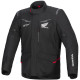 Bunda ST-1 WATERPROOF HONDA kolekce, ALPINESTARS (černá/červená) 2025