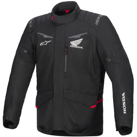 Bunda ST-1 WATERPROOF HONDA kolekce, ALPINESTARS (černá/červená) 2025