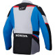 Bunda ST-1 WATERPROOF HONDA kolekce, ALPINESTARS (šedá/modrá/černá/červená) 2025