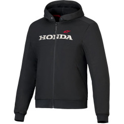 Bunda CHROME V3 SPORT HOODIE HONDA kolekce, ALPINESTARS (černá/krémová/červená) 2025