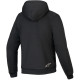 Bunda CHROME V3 SPORT HOODIE HONDA kolekce, ALPINESTARS (černá/krémová/červená) 2025