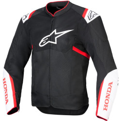 Bunda T-SPS AIR V2 HONDA kolekce, ALPINESTARS (černá/bílá/červená) 2025