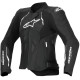 Bunda STELLA DUSK, ALPINESTARS, dámská (černá/bílá) 2025