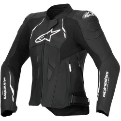 Bunda STELLA DUSK, ALPINESTARS, dámská (černá/bílá) 2025