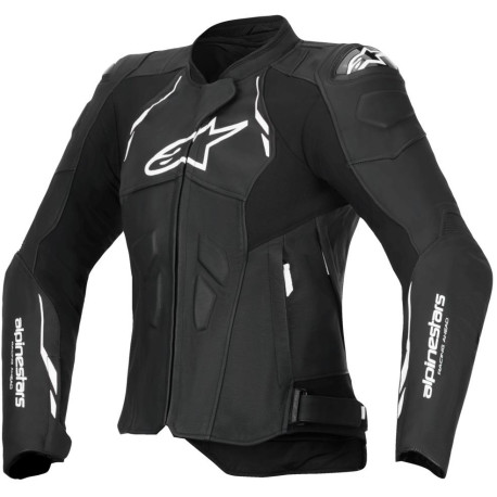 Bunda STELLA DUSK, ALPINESTARS, dámská (černá/bílá) 2025