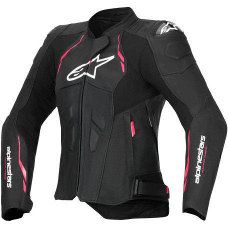 Bunda STELLA DUSK, ALPINESTARS, dámská (černá/růžová/bílá) 2025