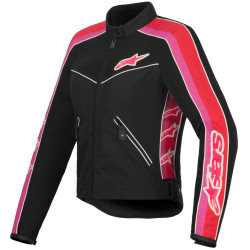 Bunda STELLA T-DYNO AIR, ALPINESTARS, dámská (černá/červená/růžová/bílá) 2025