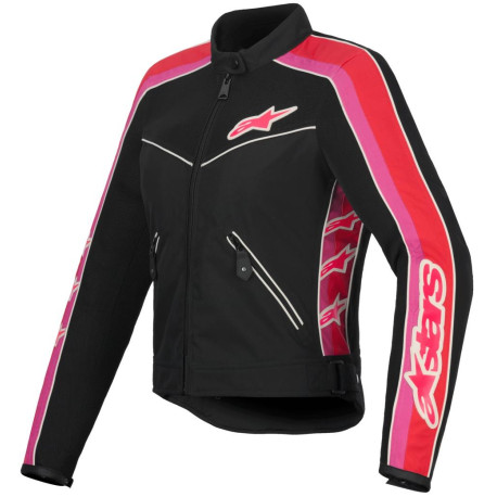 Bunda STELLA T-DYNO AIR, ALPINESTARS, dámská (černá/červená/růžová/bílá) 2025