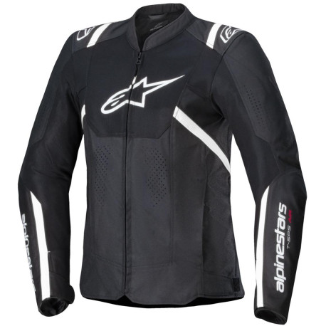 Bunda STELLA T-SPS AIR V2, ALPINESTARS, dámská (černá/bílá) 2025