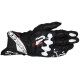 Rukavice GP PLUS R V3, ALPINESTARS (černá/bílá) 2025