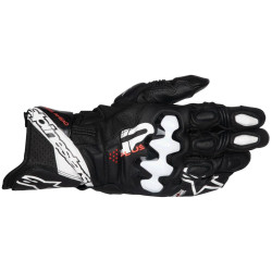Rukavice GP PLUS R V3, ALPINESTARS (černá/bílá) 2025