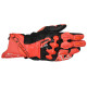 Rukavice GP PLUS R V3, ALPINESTARS (červená/červená fluo/černá) 2025