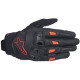 Rukavice SP X 7, ALPINESTARS (černá/tmavě červená/červená) 2025