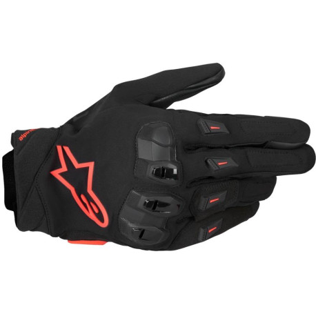 Rukavice SP X 3, ALPINESTARS (černá/červená fluo) 2025