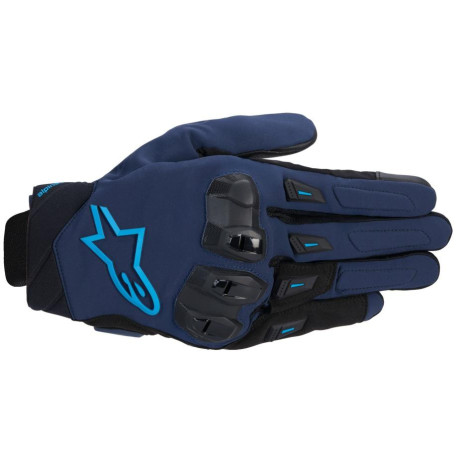 Rukavice SP X 3, ALPINESTARS (tmavě modrá/světle modrá) 2025