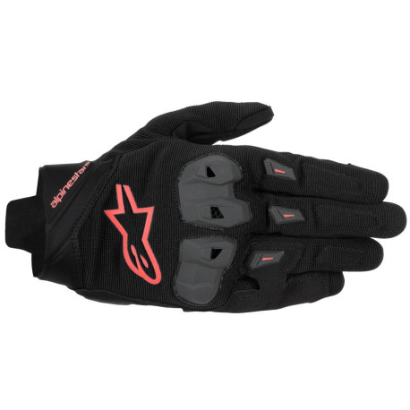 Rukavice SP X 1, ALPINESTARS (černá/červená fluo) 2025