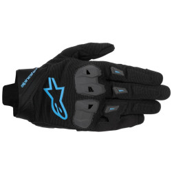 Rukavice SP X 1, ALPINESTARS (černá/modrá) 2025