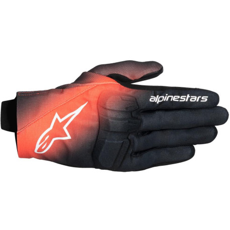 Rukavice REEF V2, ALPINESTARS (černá/červená fluo/bílá) 2025