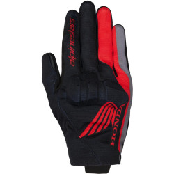 Rukavice REEF V2 HONDA kolekce, ALPINESTARS (černá/červená/šedá) 2025