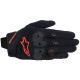 Rukavice STELLA SP X 1, ALPINESTARS, dámské (černá/červená fluo) 2025