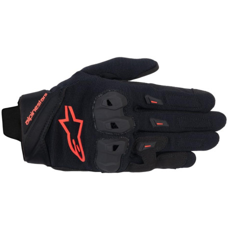 Rukavice STELLA SP X 1, ALPINESTARS, dámské (černá/červená fluo) 2025