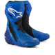 Boty SUPERTECH R VENTED, ALPINESTARS (modrá/černá, perforovaná obšívka) 2025