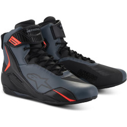 Boty FASTER-4, ALPINESTARS (černá/šedá/červená fluo) 2025