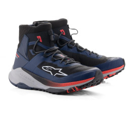 Boty SPEEDFORCE XR, ALPINESTARS (modrá/černá/červená fluo/šedá) 2025