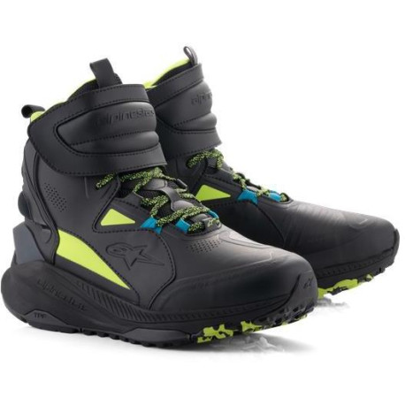Boty SPEEDSTREET, ALPINESTARS (černá/limetková/modrá) 2025