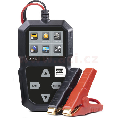 Tester baterií, napětí, proud, dobíjení, 12 V, 7 - 240 Ah,  DBT 410 - START/STOP