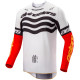 Dres TECHSTAR limitovaná edice DEEP, ALPINESTARS (černá/bílá/červená fluo/oranžová) 2025