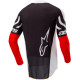 Dres TECHSTAR limitovaná edice DEEP, ALPINESTARS (černá/bílá/červená fluo/oranžová) 2025