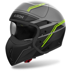 Přilba J110 Slim, AIROH (žlutá matná) 2025