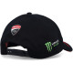 Kšiltovka DUCATI CORSE - MONSTER ENERGY (černá)