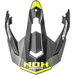 Kšilt pro přilby N312 VAPOR, NOX (černá matná, žlutá)