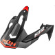 Kšilt pro přilby N312 VAPOR, NOX (černá matná, červená)