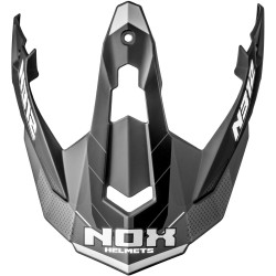 Kšilt pro přilby N312 VAPOR, NOX (černá matná, šedá)