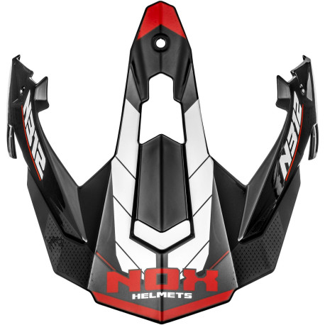 Kšilt pro přilby N312 VAPOR, NOX (bílá,černá,červená)