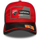 Kšiltovka TEAM DUCATI Lenovo Bagnaia 63 (černá, červená)